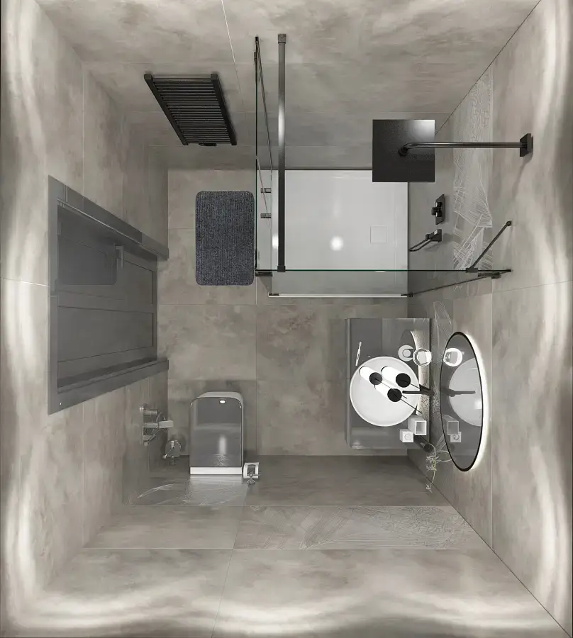 Интерьер Керлайф Concrete керамогранит - 11