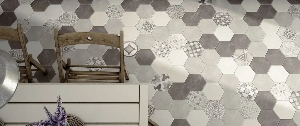 Интерьер Equipe Hexatile