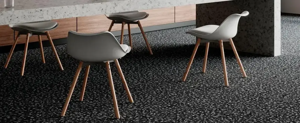 Интерьер ProGres Ceramica Black Terrazzo