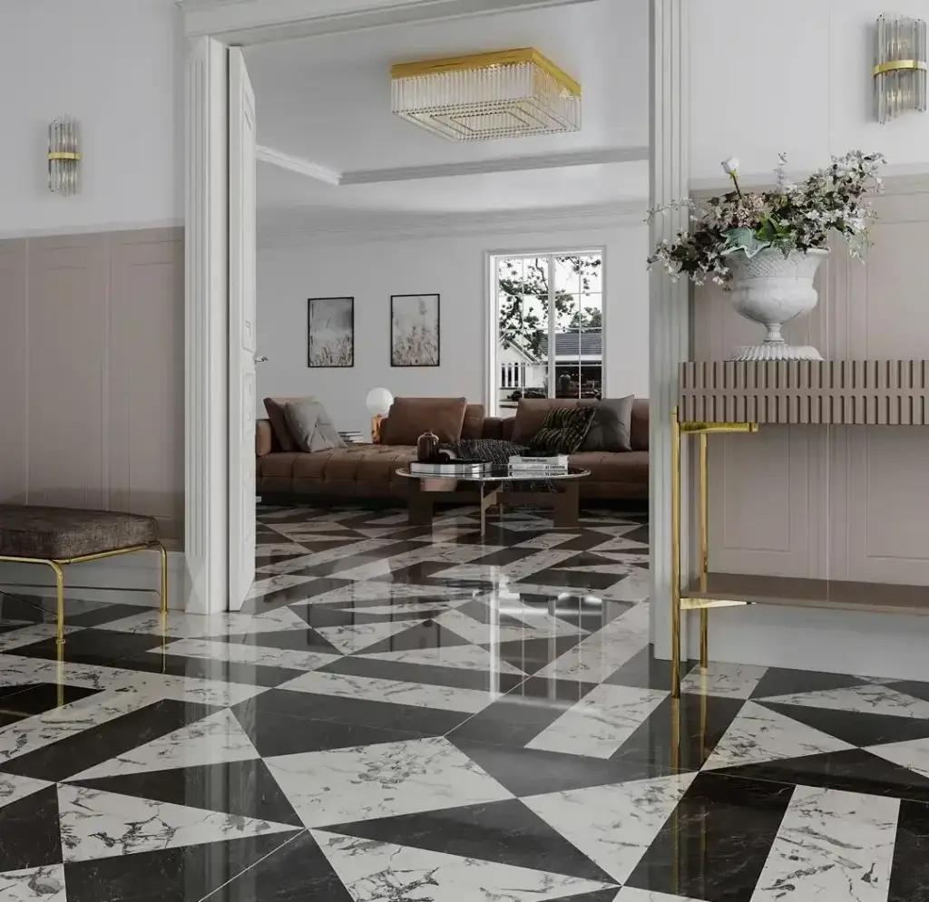 Интерьер Kerama Marazzi Бьянко Неро