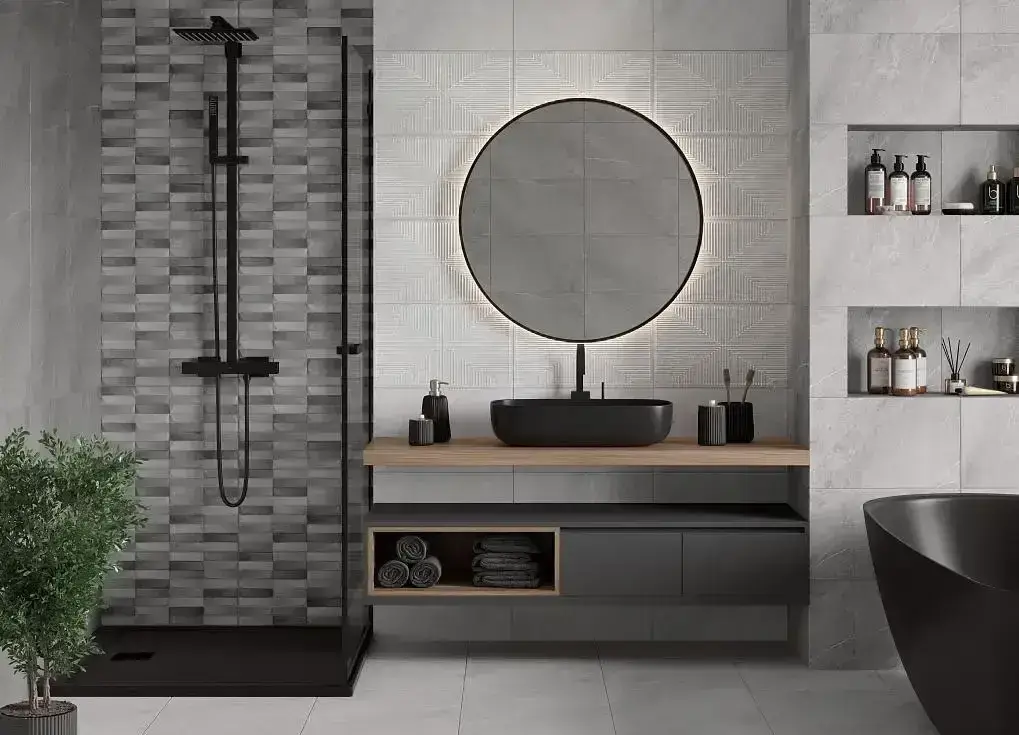 Интерьер Gracia Ceramica Magma grey