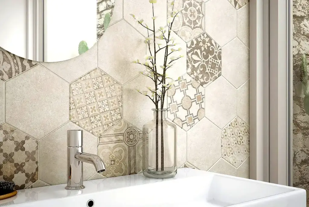 Интерьер Equipe Hexatile Cement - 1