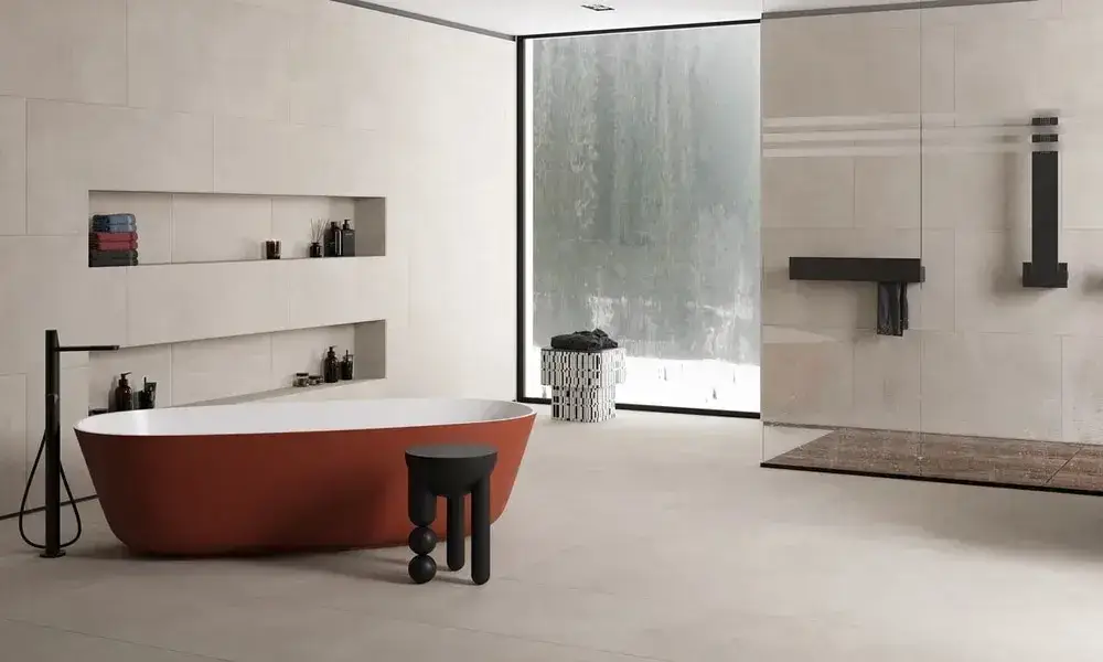 Интерьер Janye Slab Microcement - 2