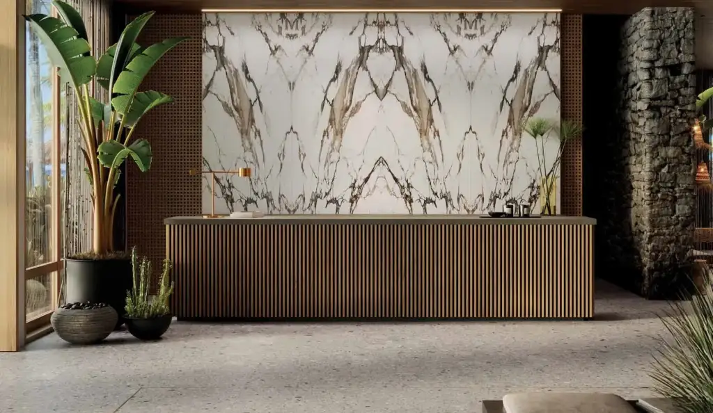 Интерьер Porcelanosa Paonazzo