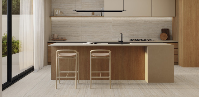 Интерьер с FLAVIA CENERE MATT 60X120  Artech