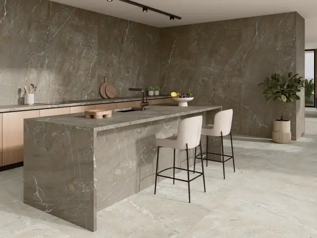 Интерьер с MILLER PEARL MT 60X120 RECT