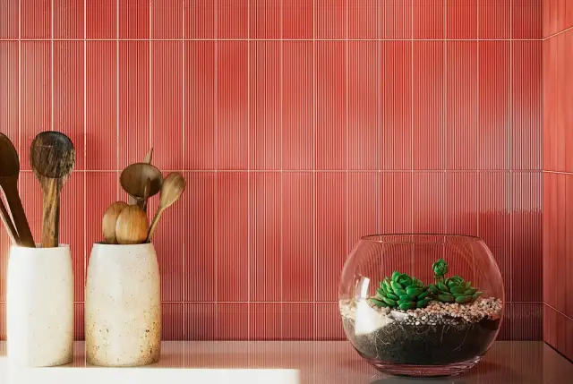 Интерьер с Coral Crackle