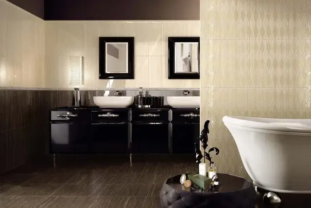 Интерьер с Damask Moka / Дамаск Мока