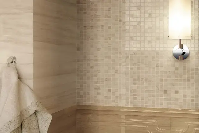 Интерьер с Iroko Mosaic / Ироко Мозаика