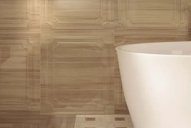 Интерьер с Iroko Mosaic / Ироко Мозаика