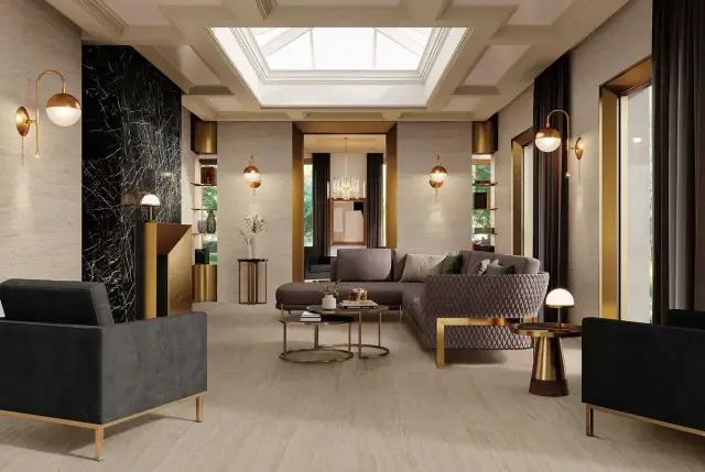 Интерьер с Epos Ivory Polished
