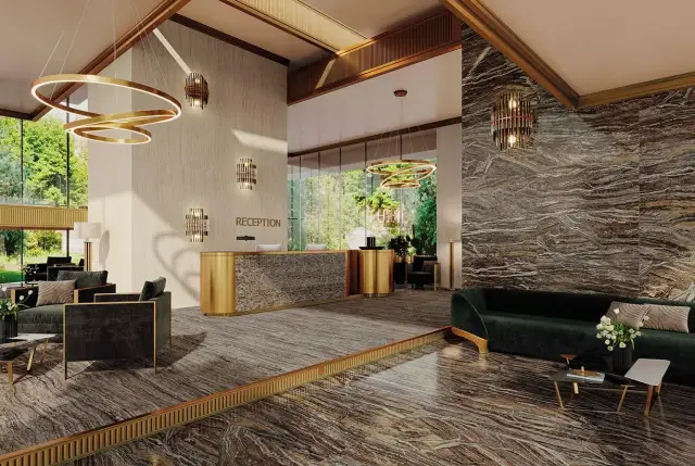 Интерьер с Epos Ivory Polished
