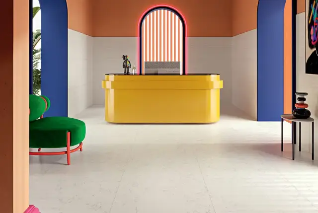 Интерьер с Grooved