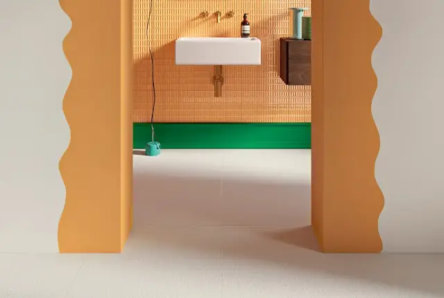 Интерьер с Grooved