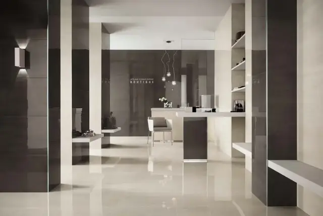 Интерьер с Moka Gold Damask