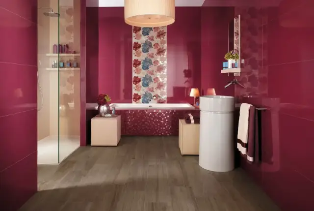 Интерьер с Moka Listello Glam