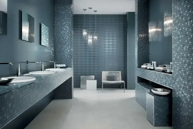Интерьер с Bleu