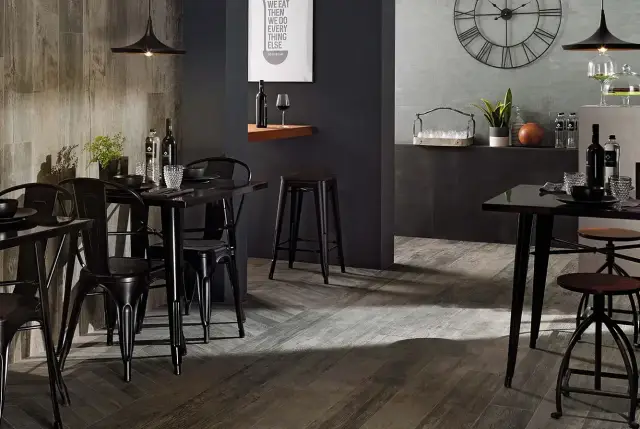 Интерьер с Dark Oak