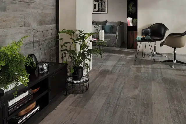 Интерьер с Dark Oak