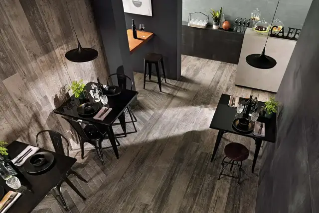 Интерьер с Dark Oak