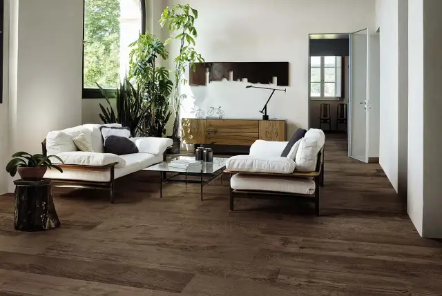 Интерьер с Dark Oak