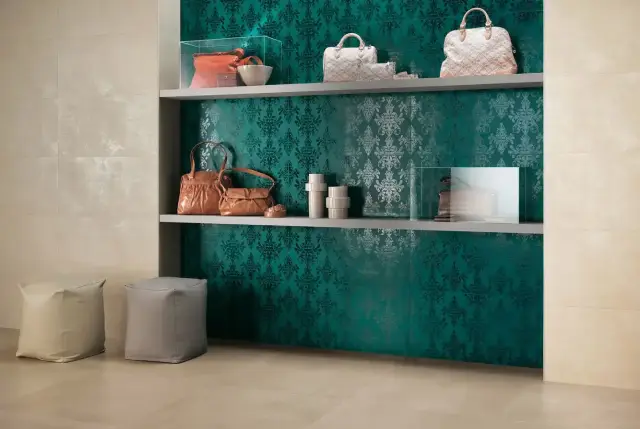 Интерьер с Suede Minibrick
