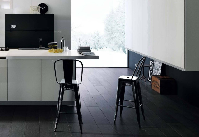 Интерьер с Керамогранит FMG Marmi Arabescato Block B Luc SQ 6мм 150×300