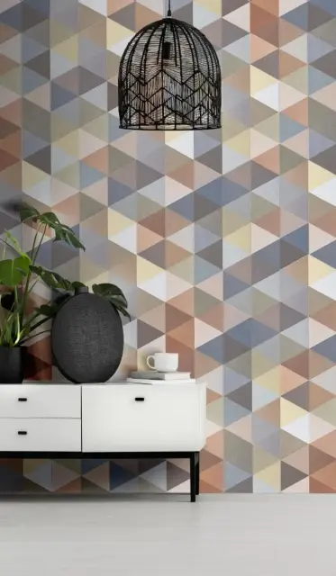 Интерьер с Керамогранит Monopole Diamond Grey 24х20 см
