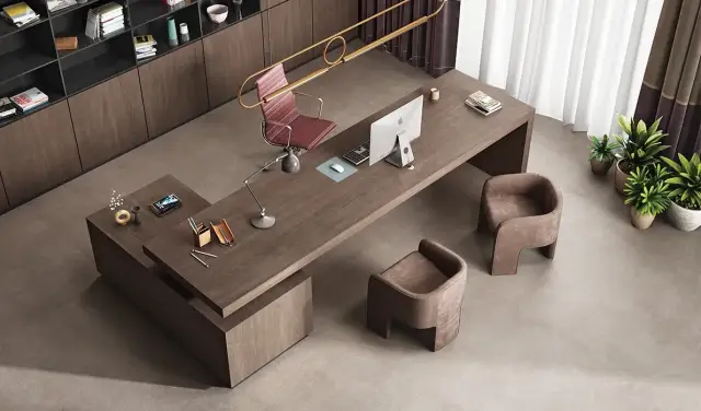 Интерьер с Керамогранит Adicon Archrock Illusion Bronze Milagro коричневый ADI84203 300х80 см