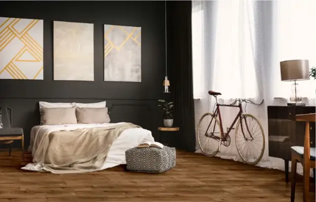 Интерьер с Керамогранит Monopole Yosemite Beige Placket матовый бежевый 44,25х8 см