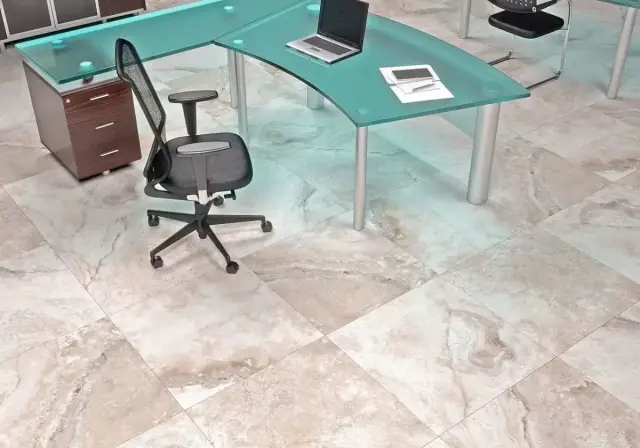 Интерьер с Kykazar White G270/Куказар белый полированный 60x60