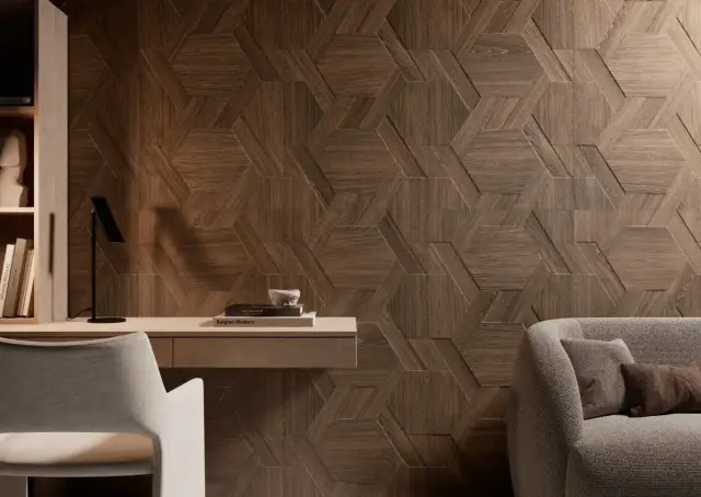 Интерьер с CABINET IROKO 60X120 REC