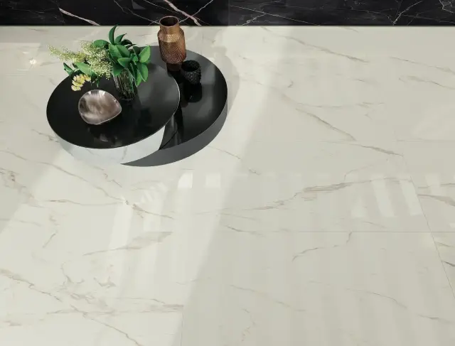 Интерьер с Atlas Concorde Russia Empire Керамогранит Arabescato 60x60 натуральный