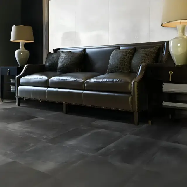 Интерьер с Керамогранит Gambini Hemisphere Steel Lapp n150135 60x120