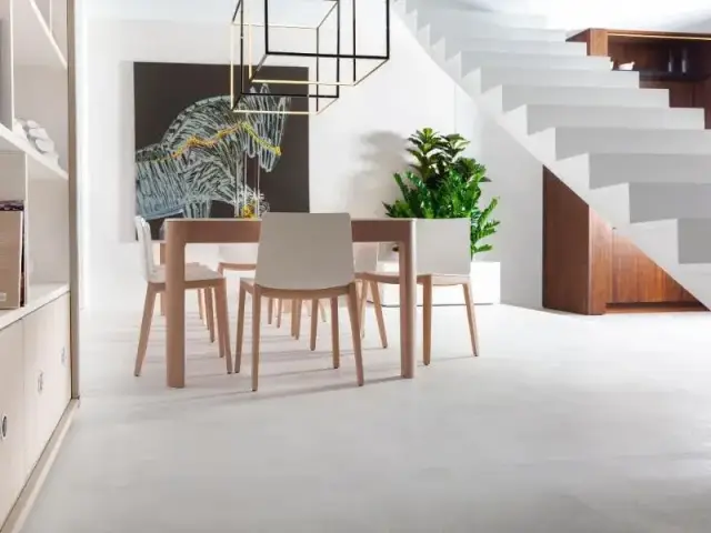 Интерьер с Керамогранит Porcelanosa Metropolitan Silver L G-389 100323084 80x80