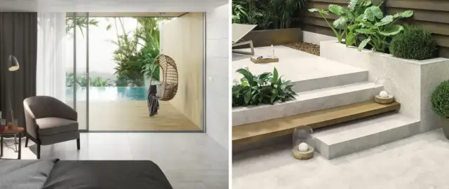 Интерьер с Плитка Porcelanosa Image Cream 100293246 59.6x150