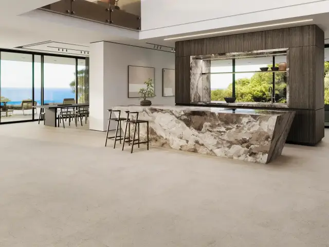Интерьер с Плитка Porcelanosa Dorcia Block Bone G-278 100354829 59x150