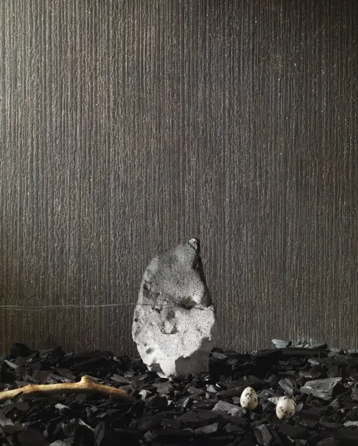 Интерьер с Керамогранит HSE 5 BRECCIA GREY STORIES 60X120 RETT HARD