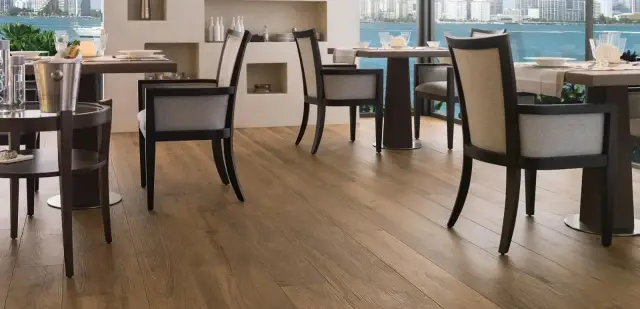 Интерьер с Керамогранит Porcelanosa Manhattan Cognac G-384 100190027 19x120