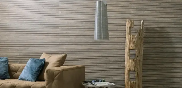 Интерьер с Керамогранит Porcelanosa Manhattan Cognac G-384 100190027 19x120