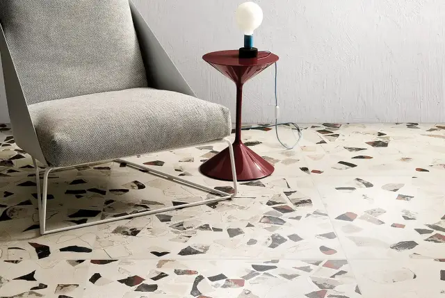 Интерьер с Керамогранит Fioranese I Cocci Cemento Spaccato IC900DR 90x90