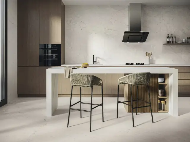 Интерьер с Керамогранит APE Ceramica Alloy Pearl Matt Rect A044975 60x120