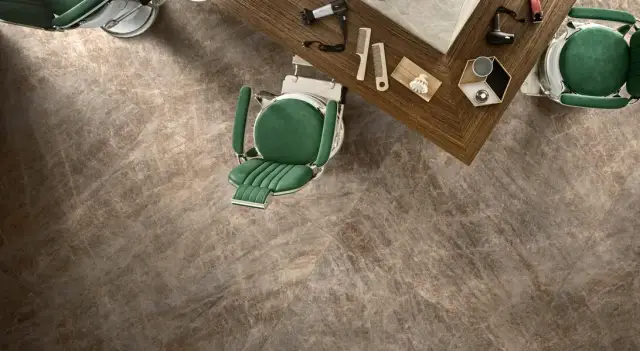 Интерьер с Керамогранит Cerim Iconic Life Opal Yam Silk 6MM R 785068 60x120