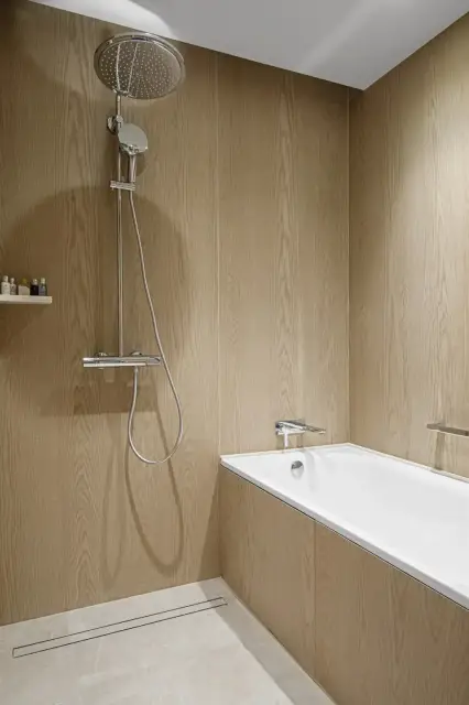 Интерьер с Керамогранит Laminam Kauri Moro 3+ LAMF008732 100x300