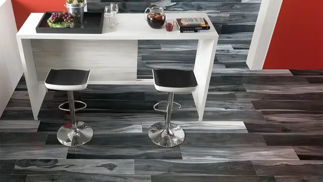 Интерьер с Керамическая плитка KAURI AWANUI NAT RETT 20X120