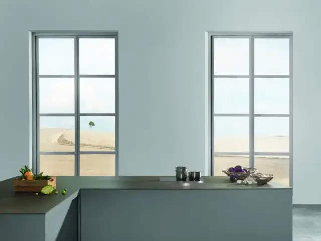 Интерьер с Керамогранит Laminam Ossido Verde Lux 3+ LAMF009726 100x300