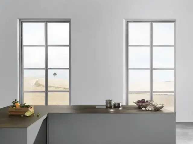 Интерьер с Керамогранит Laminam Ossido Verde Lux 3+ LAMF009726 100x300