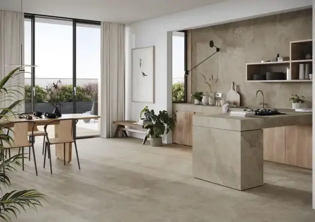 Интерьер с Керамогранит Imola The Rock MACAUB6 12 RM 182641 60x120