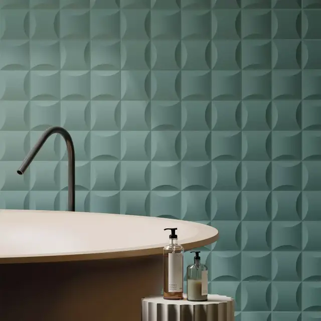 Интерьер с Керамическая плитка UP BLACK LINGOTTO  5x25