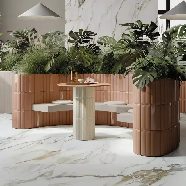 Интерьер с Керамическая плитка UP BLACK LINGOTTO  5x25
